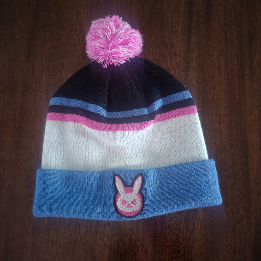 Overwatch - D. VA - Pom-Pom Beanie